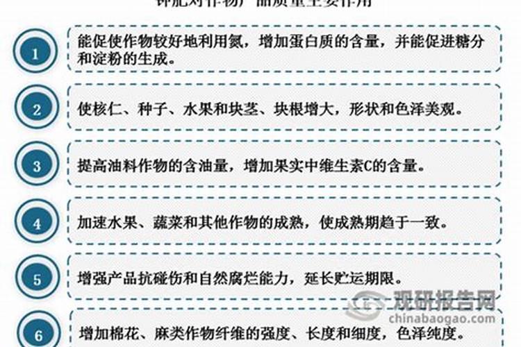 钾肥有什么