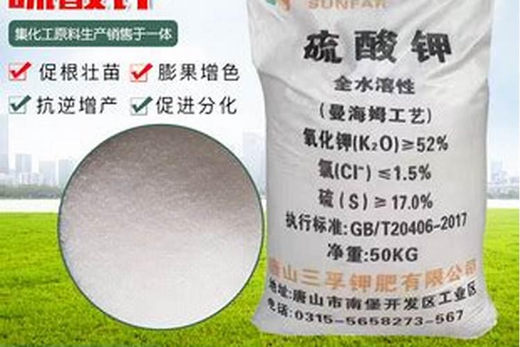 红薯后期冲纯钾肥还是高钾肥呢？