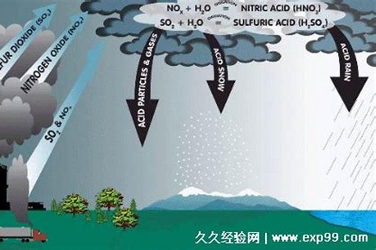 大气中二氧化硫对农作物怎样危害？