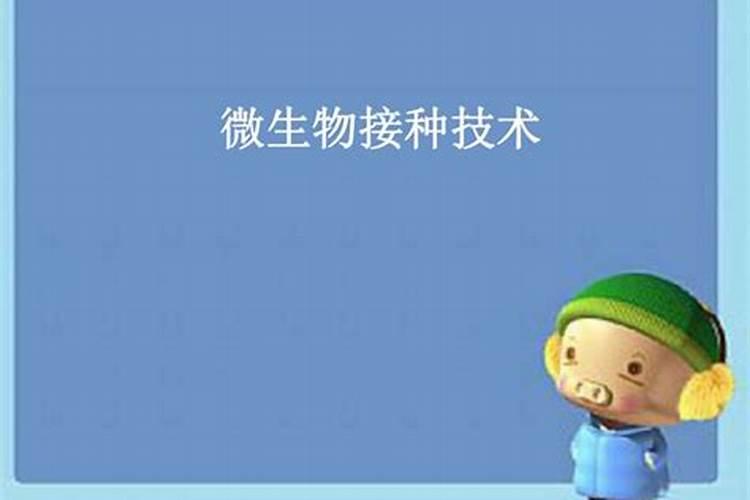 微生物的接种技术包括那些