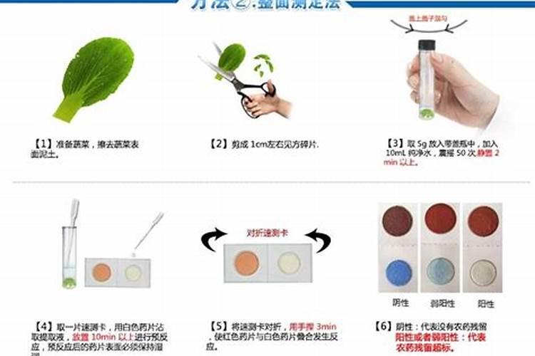 农药残留的检测方法？