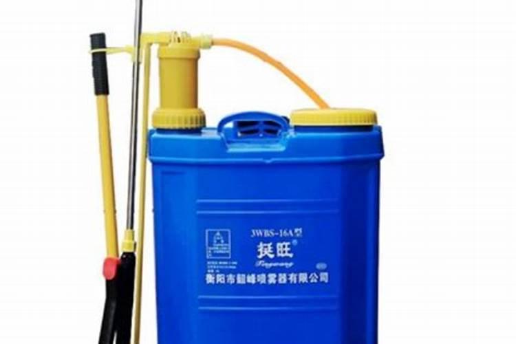 手动喷雾器喷多少倍数？
