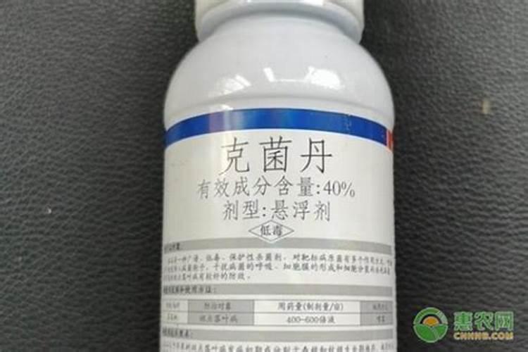克菌丹杀菌剂治什么病