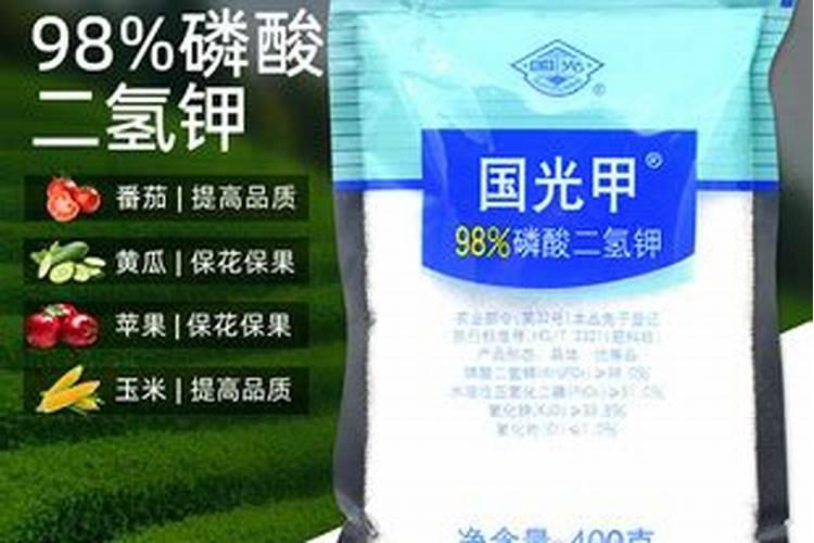 磷酸二氢钾做冲施肥能膨大果实吗