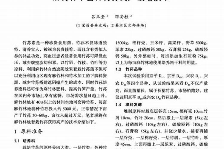 竹荪与大豆共舞：探秘套种高产栽培技术