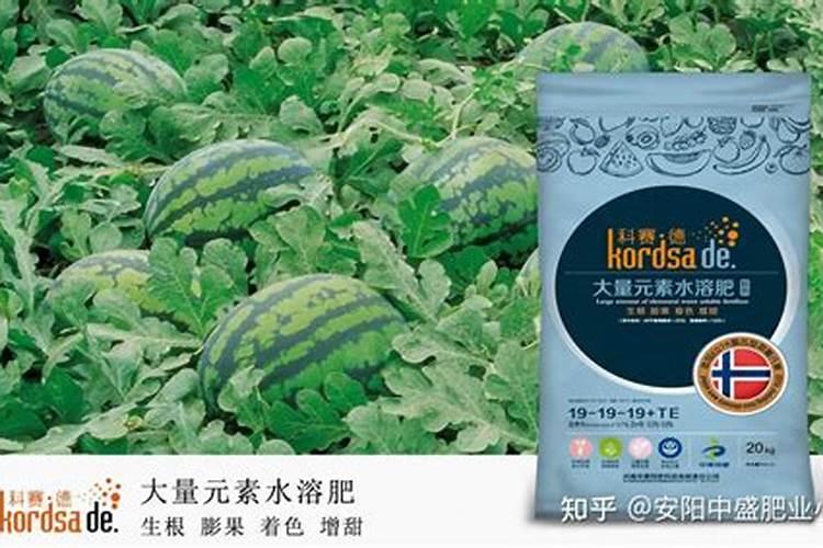 西瓜施钾镁肥用量的多少克？