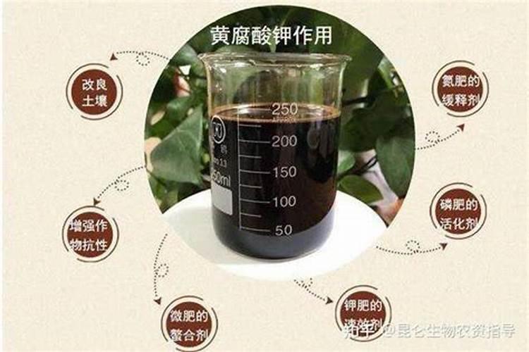 黄腐酸钾怎么脱色的原理？